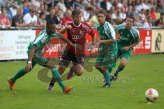 2.BL - Testspiel - FC Gerolfing - FC Ingolstadt 04 - Florian Heller setzt sich durch und erzielt danach das 6:1