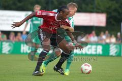 2.BL - Testspiel - FC Gerolfing - FC Ingolstadt 04 - Caiuby gegen Sebastian Knie
