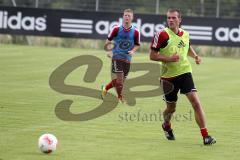 2. Bundelsiga - Trainingsauftakt des FC Ingolstadt 04 Saison 2012/2013 - rechts Neuzugang Christian Eigler
