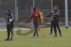 2. BL - FC Ingolstadt 04 - Training - Trainer Tomas Oral und neuer Co-Trainer Michael Henke