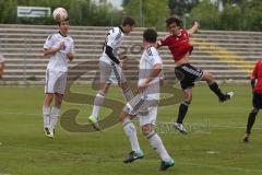 Regionalliga Südwest - FC Ingolstadt 04 II - FC Memmingen - Kopfball zum Tor, Knapp vorbei Marcel Hagmann