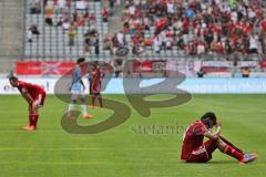 2. BL - 1860 München - FC Ingolstadt 04 - 1:0 - Niederlage Schanzer am Boden rechts Marvin Matip (34)