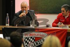 2. BL - FC Ingolstadt 04 - Saison 2013/2014 - Fan Treffen zum 10 jährigen Bestehen des FC Ingolstadt 01 - Vorsitzender des Vorstandes Peter Jackwerth