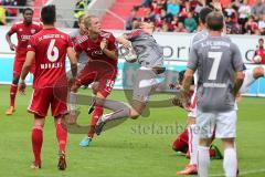 2. BL - FC Ingolstadt 04 - 1.FC Union Berlin 0:1 - Philipp Hofmann (28) knapp wieder am Tor