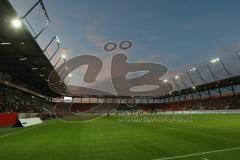 2. BL - FC Ingolstadt 04 - DSC Armenia Bielefeld - 3:2 - Audi Sportpark, Sonnenuntergang