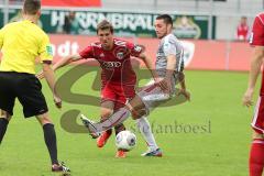2. BL - FC Ingolstadt 04 - 1.FC Union Berlin 0:1 - Andreas Buchner (16) wird gefoult