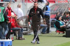 2. BL - FC Ingolstadt 04 - 1.FC Union Berlin 0:1 - Cheftrainer Marco Kurz regt sich auf
