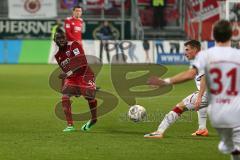 2. BL  - Saison 2013/2014 - FC Ingolstadt 04 - 1.FC Kaiserslautern - links Danny da Costa (21)