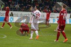 2. BL  - Saison 2013/2014 - FC Ingolstadt 04 - 1.FC Kaiserslautern - Alfredo Morales (6) allein zum Tor und verfehlt knapp