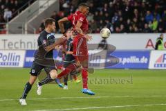 2. BL 2014 - FC Ingolstadt 04 - 1860 München - 2:0 - gerade eingewechselt Collin Quaner (11) und erzielt das 2:0 für Ingolstadt Tor Jubel