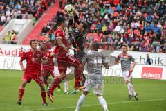 2. BL - FC Ingolstadt 04 - 1.FC Union Berlin 0:1 - Alfredo Morales (6) knapp, Torwart Daniel Haas