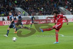 2. BL 2014 - FC Ingolstadt 04 - 1860 München - 2:0 - Caiuby Francisco da Silva (31) zieht ab