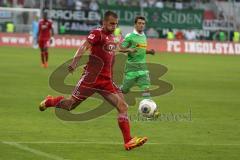 2. BL - FC Ingolstadt 04 - Saison 2013/2014 - Testspiel - Borussia Mönchengladbach - 1:0 - Christian Eigler (18) zieht ab