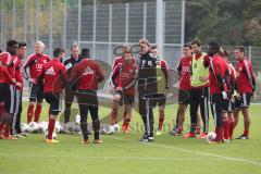 2. BL - FC Ingolstadt 04 - Saison 2013/2014 - 1. Training unter Cheftrainer Ralph Hasenhüttl vor dem gesamten Team