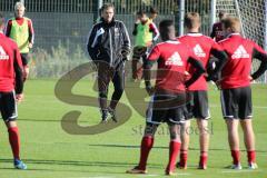 2. BL - FC Ingolstadt 04 - Training - Michael Henke leitet das Training