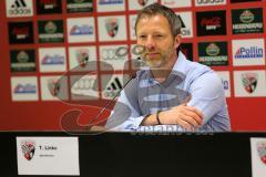 2. BL - FC Ingolstadt 04 - Saison 2013/2014 - Pressekonferenz neuer Chef-Trainer Marco Kurz - Sportdirektor Thomas Linke