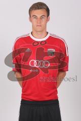Regionalliga Bayern U23 - FC Ingolstadt 04 II - Saison 2013/2014 - offizielles Mannschaftsfoto - Portraits - Maximilian Eberwein