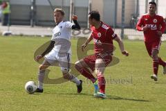 Regionalliga Süd - FC Ingolstadt 04 II - TSV 1860 Rosenheim - Samuel Riegger links