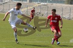 Regionalliga Süd - FC Ingolstadt 04 II - TSV 1860 Rosenheim - links Dominic Reisner