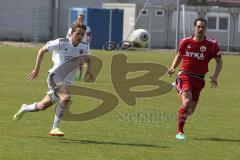 Regionalliga Süd - FC Ingolstadt 04 II - TSV 1860 Rosenheim - links im Angriff Ludwig Räuber