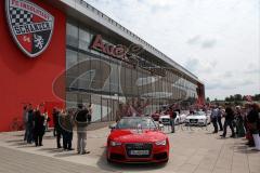 FC Ingolstadt 04 - Meisterfeier - Auto Corso vom Audi Sportpark in die Stadt - Fahrt Bundesligaaufstieg