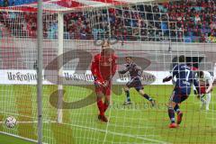 2. Bundesliga - RB Leipzig - FC Ingolstadt 04 - Tor für Ingolstadt 1:0 durch Pascal Groß (10) vorbereitet durch Mathew Leckie (7), Torwart Leipzig Fabio Coltorti, Jubel