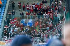 2. Bundesliga - Fußball - VfL Bochum - FC Ingolstadt 04 - Ingolstädter Fans Fahnen Jubel