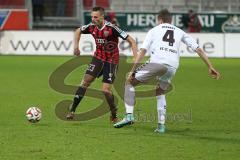 2. BL - FC Ingolstadt 04 - FC St. Pauli - Robert Bauer (23) und #Philipp Ziereis (StP)