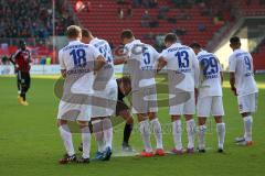 2. Bundesliga - FC Ingolstadt 04 - 1. FC Heidenheim - Linien Spray Schiedsrichter