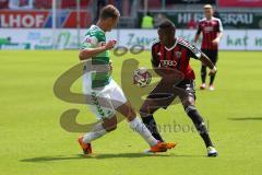 2. Bundesliga -  Saison 2014/2015 - FC Ingolstadt 04 - SpVgg Greuther Fürth - rechts Roger de Oliveira Bernardo (8)