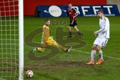 2.BL - FC Ingolstadt 04 - ST.Pauli - Pascal Groß mit dem Siegtreffer zum 2:1 Endstand - Foto: Jürgen Meyer