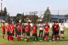 FC Ingolstadt 04 - Trainingsbeginn - U17 - Saison 2014/2015 - Ansprache von Trainer Stefan Leitl