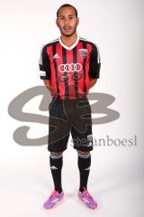 Regionalliga Bayern - FC Ingolstadt 04 II - Saison 2014/2015 - Fototermin - Portrait Mannschaftsfoto Team - Dominik Weiß (21)