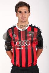 Regionalliga Bayern - FC Ingolstadt 04 II - Saison 2014/2015 - Fototermin - Portrait Mannschaftsfoto Team - Dominik Wolfsteiner (19)