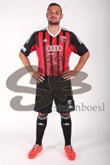 Regionalliga Bayern - FC Ingolstadt 04 II - Saison 2014/2015 - Fototermin - Portrait Mannschaftsfoto Team - Michael Denz (5)