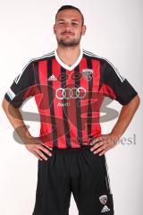 Regionalliga Bayern - FC Ingolstadt 04 II - Saison 2014/2015 - Fototermin - Portrait Mannschaftsfoto Team - Michael Denz (5)