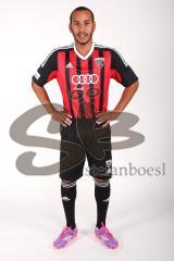 Regionalliga Bayern - FC Ingolstadt 04 II - Saison 2014/2015 - Fototermin - Portrait Mannschaftsfoto Team - Dominik Weiß (21)