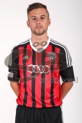 Regionalliga Bayern - FC Ingolstadt 04 II - Saison 2014/2015 - Fototermin - Portrait Mannschaftsfoto Team - Dominic Reisner (9)