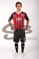 Regionalliga Bayern - FC Ingolstadt 04 II - Saison 2014/2015 - Fototermin - Portrait Mannschaftsfoto Team - Dominik Wolfsteiner (19)