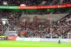 1. Bundesliga - Fußball - Borussia Mönchengladbach - FC Ingolstadt 04 - Fanunterstützung des FC Ingolstadt - Foto: Adalbert Michalik
