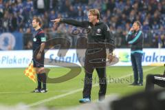 1. BL - Saison 2015/2016 - Schalke 04 - FC Ingolstadt 04 - Ralph Hasenhüttl (Trainer FC Ingolstadt 04) -  Foto: Jürgen Meyer