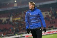 1. Bundesliga - Fußball - VfB Stuttgart - FC Ingolstadt 04 - Spiel ist aus, Niederlage Cheftrainer Ralph Hasenhüttl (FCI) geht in die Kabine