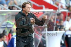 1. Bundesliga - Fußball - FC Ingolstadt 04 - VfL Wolfsburg -  Cheftrainer Ralph Hasenhüttl (FCI) gibt Anweisungen