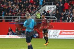 1. Bundesliga - Fußball - FC Ingolstadt 04 - FC Augsburg - Tor Jubel Ausgleich 1:1 Marvin Matip (34, FCI)