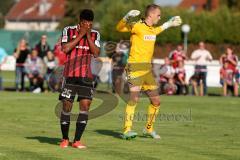 Freundschaftsspiel - Saison 2015/2016 - FC Ingolstadt 04 - SpVgg Greuther Fürth - Elias Kachunga (#25 FC Ingolstadt 04) mit der Chance zum 2:1 Führungstreffer - Foto: Jürgen Meyer
