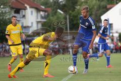 1. Bundesliga - Fußball - Testspiel - FC Ingolstadt 04 - VfR Aalen - rechts am Ball Lukas Hinterseer (16, FCI)