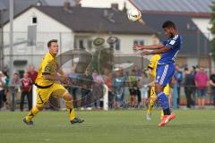 1. Bundesliga - Fußball - Testspiel - FC Ingolstadt 04 - VfR Aalen - rechts Elias Kachunga (25, FCI)