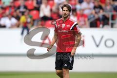 1. Bundesliga - Fußball - FC Ingolstadt 04 - Saisoneröffnung - Auftakttraining - Romain Brégerie (18, FCI) Neuzugang läuft ein