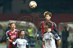 Regionalliga Bayern - FC Ingolstadt 04 II - FC Amberg - Kopfball hinten links Ryoma Watanabe