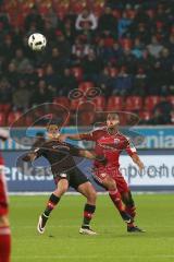 1. Bundesliga - Fußball - Bayer Leverkusen - FC Ingolstadt 04 - Charles Aranguiz (Leverkusen 20) Marcel Tisserand (32, FCI)